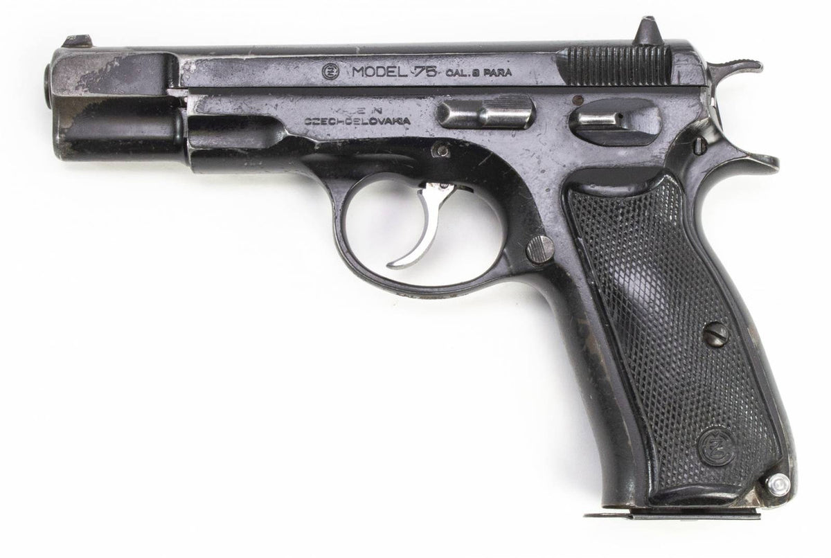 Ceska CZ75 9mm Caliber Black Pistol - Used Condition4567