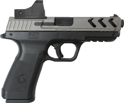 Girsan 390135 MC28 SA 9mm Luger 4.25 15+1 Black Polymer Frame Matte Gray Steel Slide Black Polymer Grip with Red Dot Sight