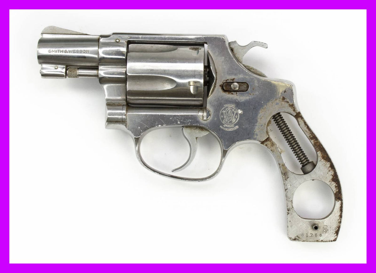 S&W 60 Revolver, .38 Special, 1 7/8 Barrel, Fixed Sights,¬¨‚Ä†Bobbed Hammer, Stainless Steel3771