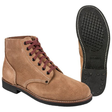 US REPRO WWII ROUGH OUT SERVICE BOOTS NEW SZ 9