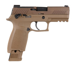 Sig Sauer 320CA9M18MS P320 M18 9mm Luger 3.90 17+1 21+1 Coyote PVD Coyote Polymer Grip