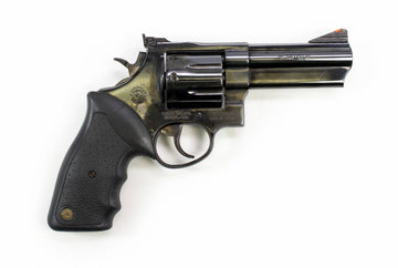 TAURUS 608 357 MAG 4 BARREL BLUED STEEL REVOLVER-USED