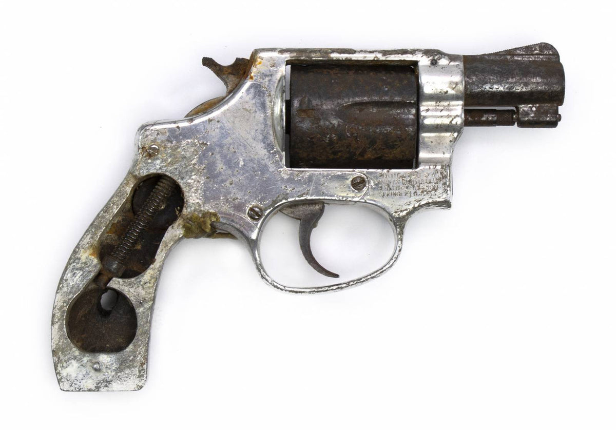 S&W Revolver 37, 38 Special 2 Barrel, Fixed Sights, Chrome