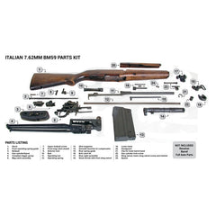 Italian 7.62mm BM59 Parts Kit