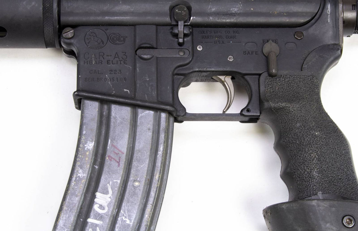 Colt CAR-A3 HBAR Elite .223/5.56 AR15 Black Used Custom Rifle
