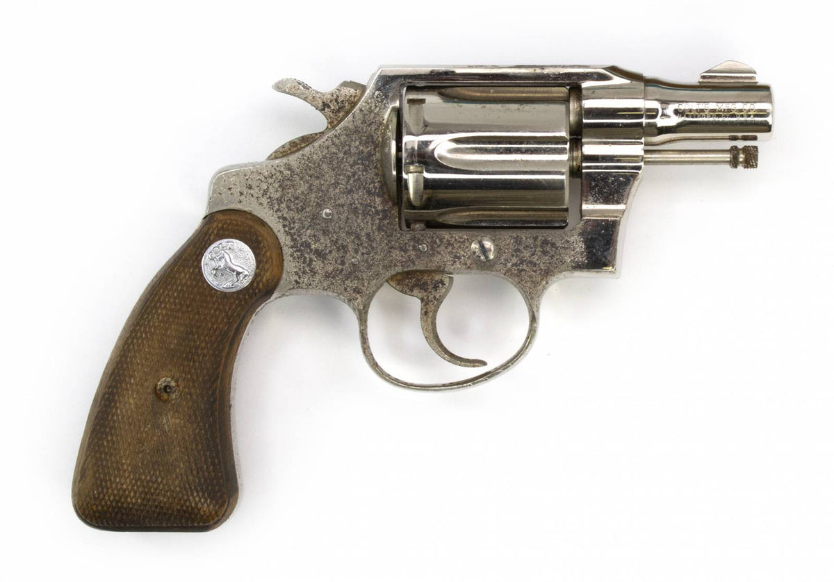 Colt Revolver Detective Special .32 Colt 2" Barrel, Nickel--