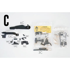 AK47 Romanian PM-90 AIMR AK-47 7.62x39 Parts Kit with Side-Folding Stock NOW with Populated NEW! 12 USA Made Nitrided Barrel