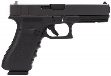 Glock PI3150201 G31 Gen3 357 Sig 4.49 10+1 Black Steel Slide Black Polymer Grip Fixed Sights