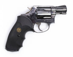 S&W 36 .38 SPECIAL 2" BARREL BLUED FIXED SIGHT SQUARE BUTT WITH TRIMMED HAMMER