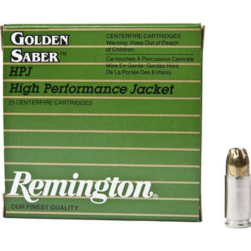 9MM 124G BJHP PREM GOLDEN SABER