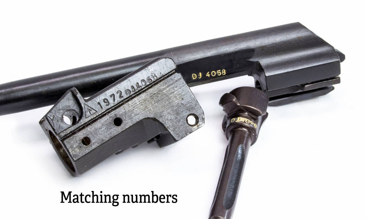 Romanian 1972 Model 65 AKM-47 7.62x39 Underfolder Parts Kit - Numbers Matching - Good Bluing - Year 1972