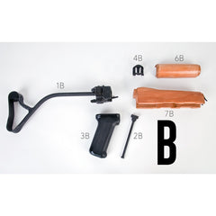 AK47 Romanian PM-90 AIMR AK-47 7.62x39 Parts Kit with Side-Folding Stock NOW with Populated NEW! 12 USA Made Nitrided Barrel