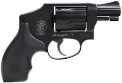 Smith & Wesson 150544 Model 442 38 S&W Spl +P 5rd 1.88 Black Stainless Steel Barrel, Black Caron Steel Cylinder, Black Aluminum Frame with Black Polymer Grip & No Internal Lock