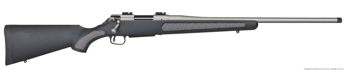 T/C Arms 12595 Venture II  6.5 Creedmoor 3+1 22 Weather Shield Black w/Gray Hogue Panels Stock, Silver Weather Shield Right Hand