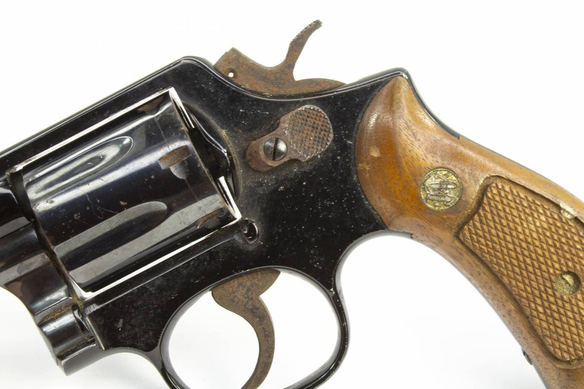 S&W 12-2 AIRWEIGHT .38 SPL 2" BARREL ROUND BUTT BLUED