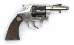 Colt Police Positive Special .38 Special 4" Barrel, Nickel