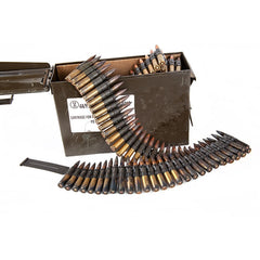 PPU 8mm (7.92x57mm) Mauser 198 GR FMJ Yugo 250rd Belted with Ammo Can