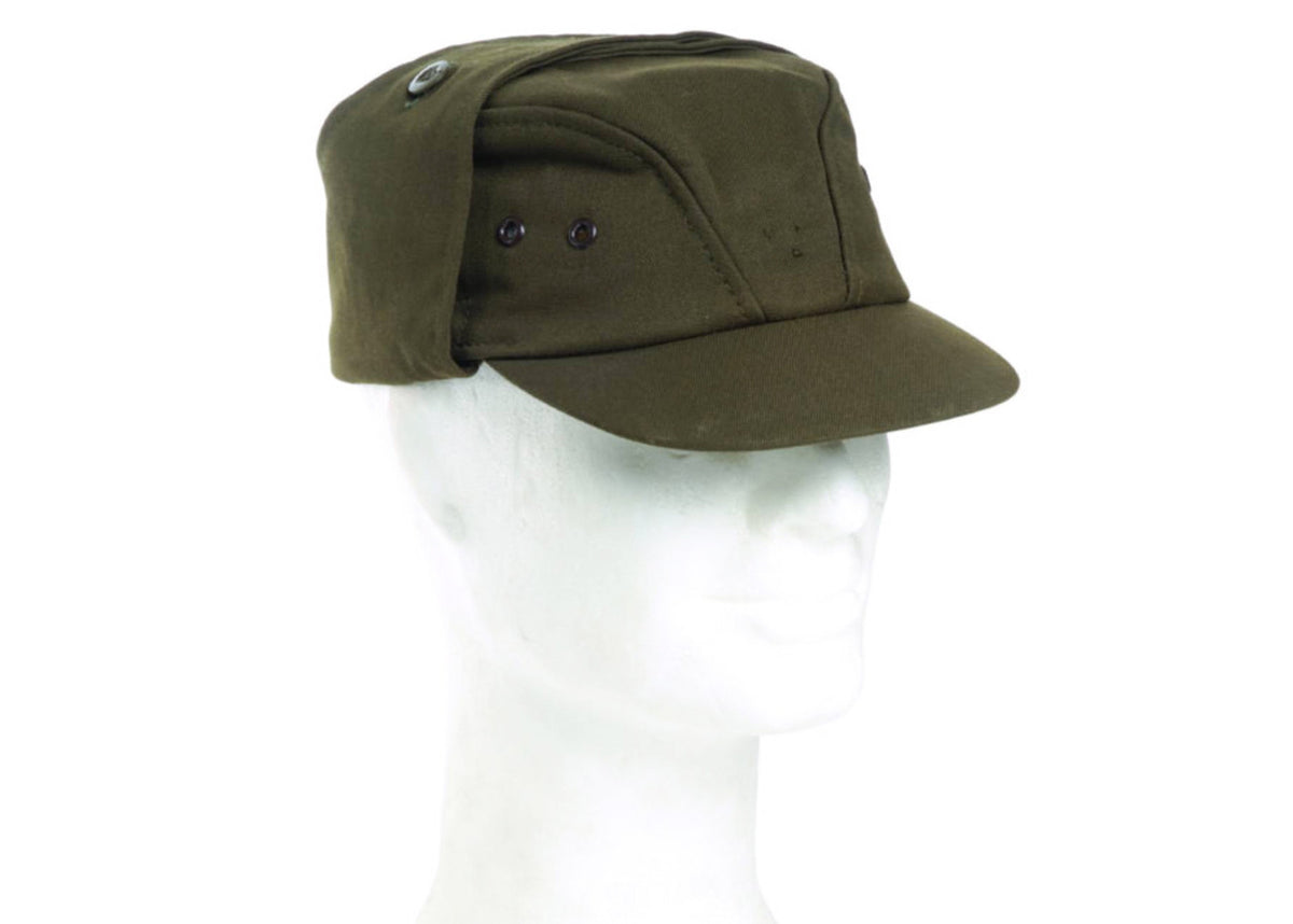 Czech Used Large M85 Field Cap - Olive Drab Green