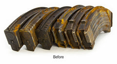 Original Romanian Military AK-47 30rd Steel Magazine - 6 Pack