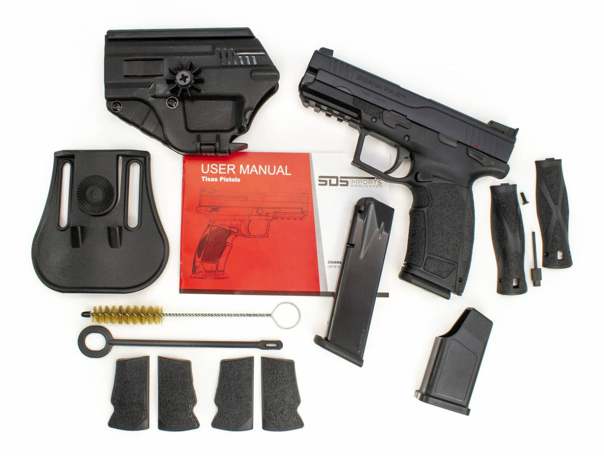 SDS Zigana 9mm 4 PX-9G2 NS Black Handgun
