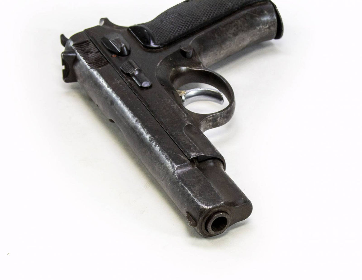 Ceska CZ75 9mm Caliber Black Pistol - Used Condition
