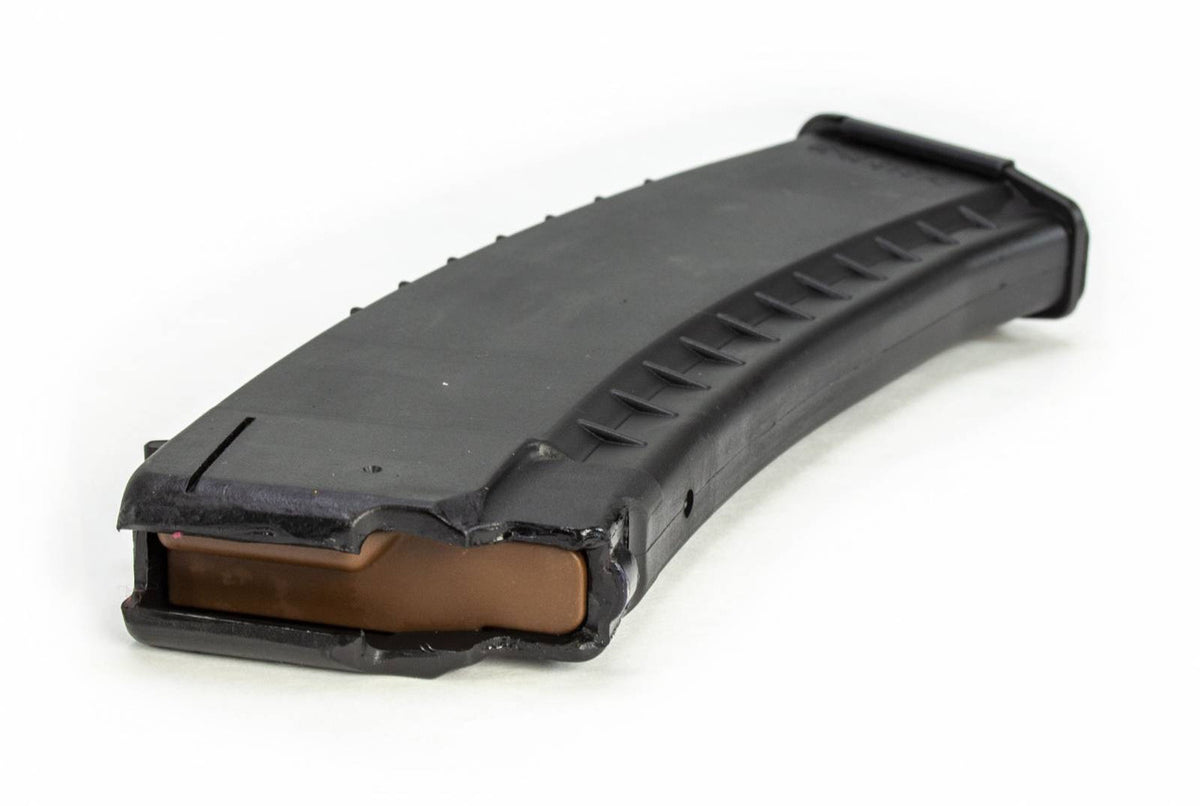 Bulgarian AK-74 5.45x39 30rd Black Polymer Mag with Steel Feeding Lips and Locking Lug