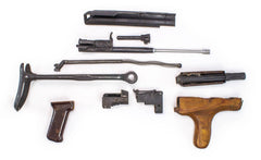Romanian 1982 Model 65 AKM-47 7.62x39 Underfolder Parts Kit - Numbers Matching - Good Bluing - Year 1982