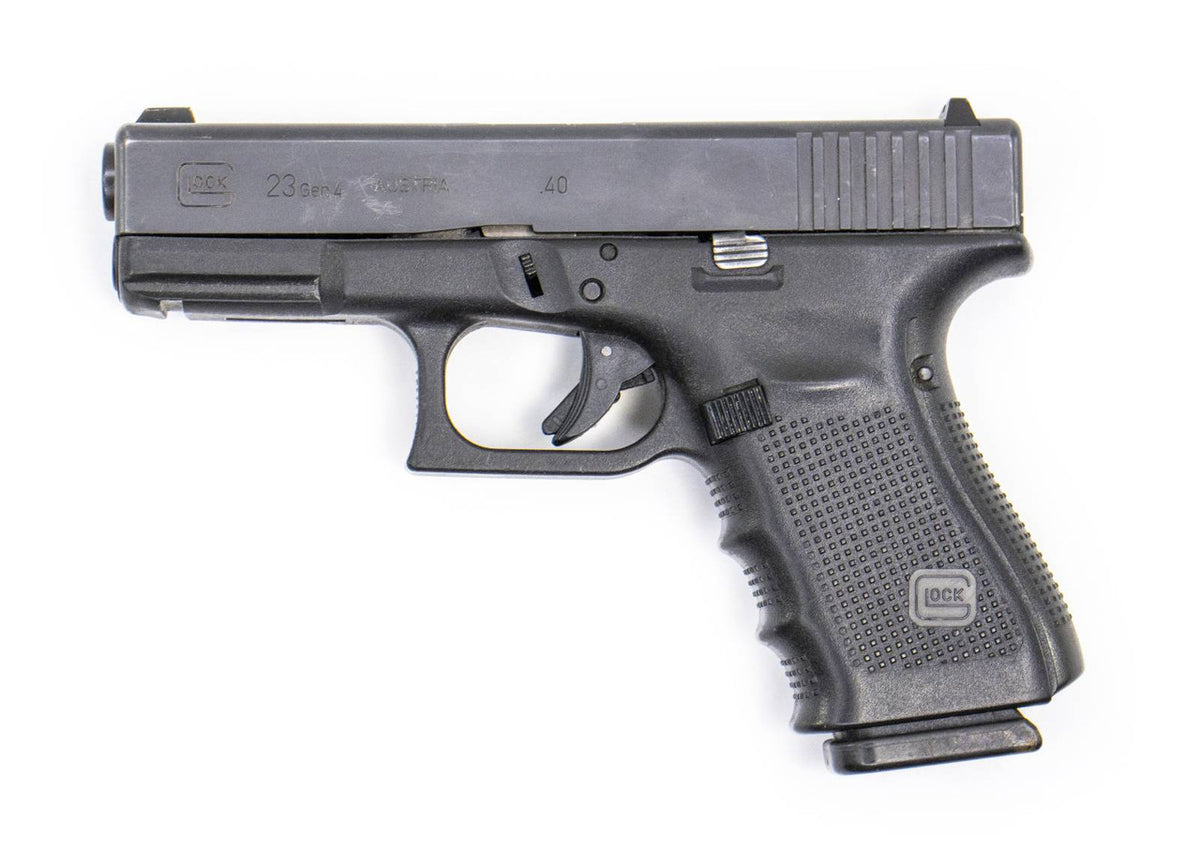 Glock G23 Gen 4 .40cal Semi-Auto 4" Barrel Fixed Sights Factory Handgun - Very Good Condition