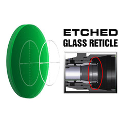 UTG 1-8X28 30mm CQB/MRC Scope 36-color Mil-dot QD Rings