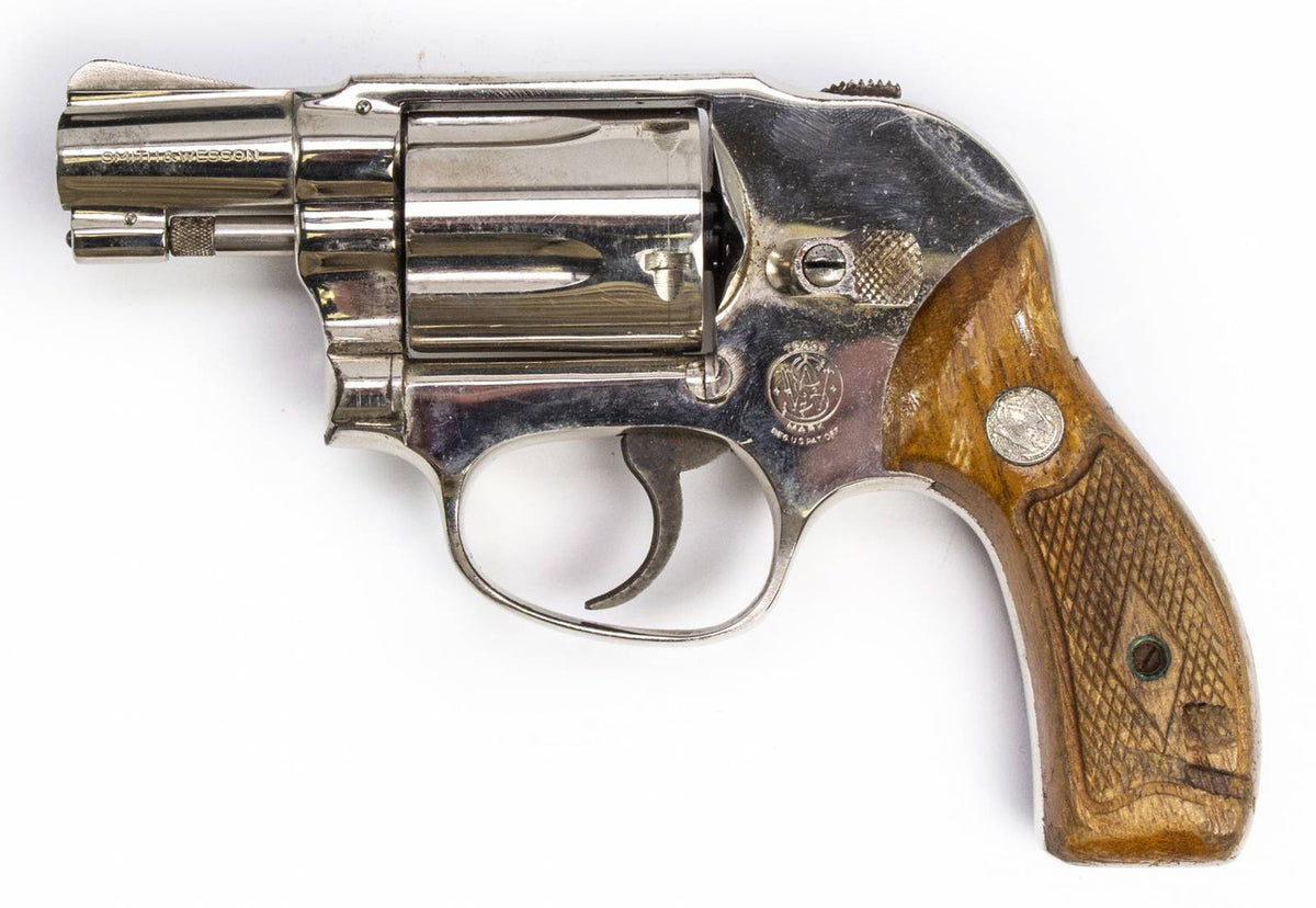 S&W Revolver 49, 38 Special 2 Barrel, Fixed Sights, Nickel7359