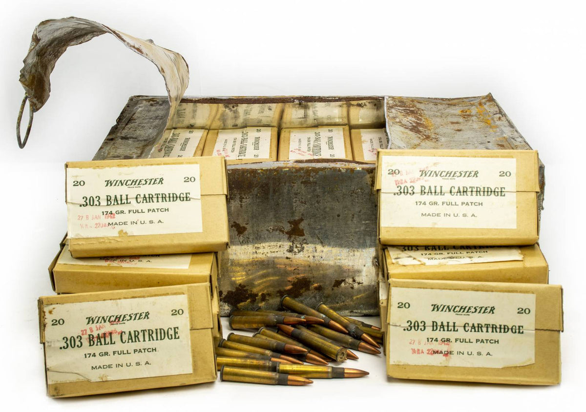Winchester .303 British 174gr FMJ - 100rds