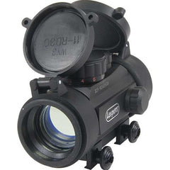 UTG SCP-RD40RGW-A CQB Dot Sight  1x 30mm 4 MOA Dual Illuminated Red/Green Dot Black