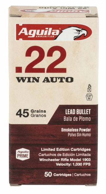 AGU .22 WIN AUTO 45GR 50/20