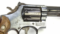 S&W 15-3 .38SPL DA 4" BARREL ADJ SIGHTS SQUARE BUTT BLUE