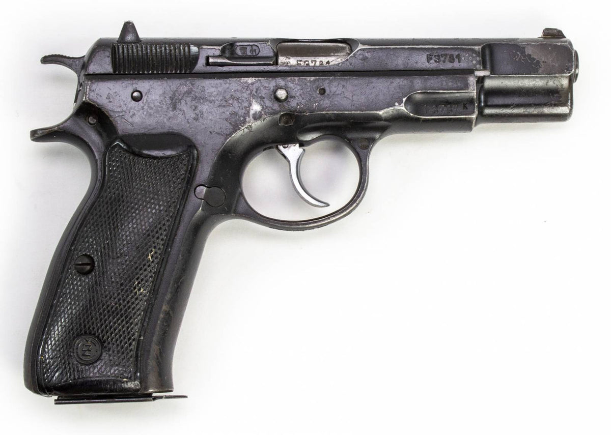 Ceska CZ75 9mm Caliber Black Pistol - Used Condition4567