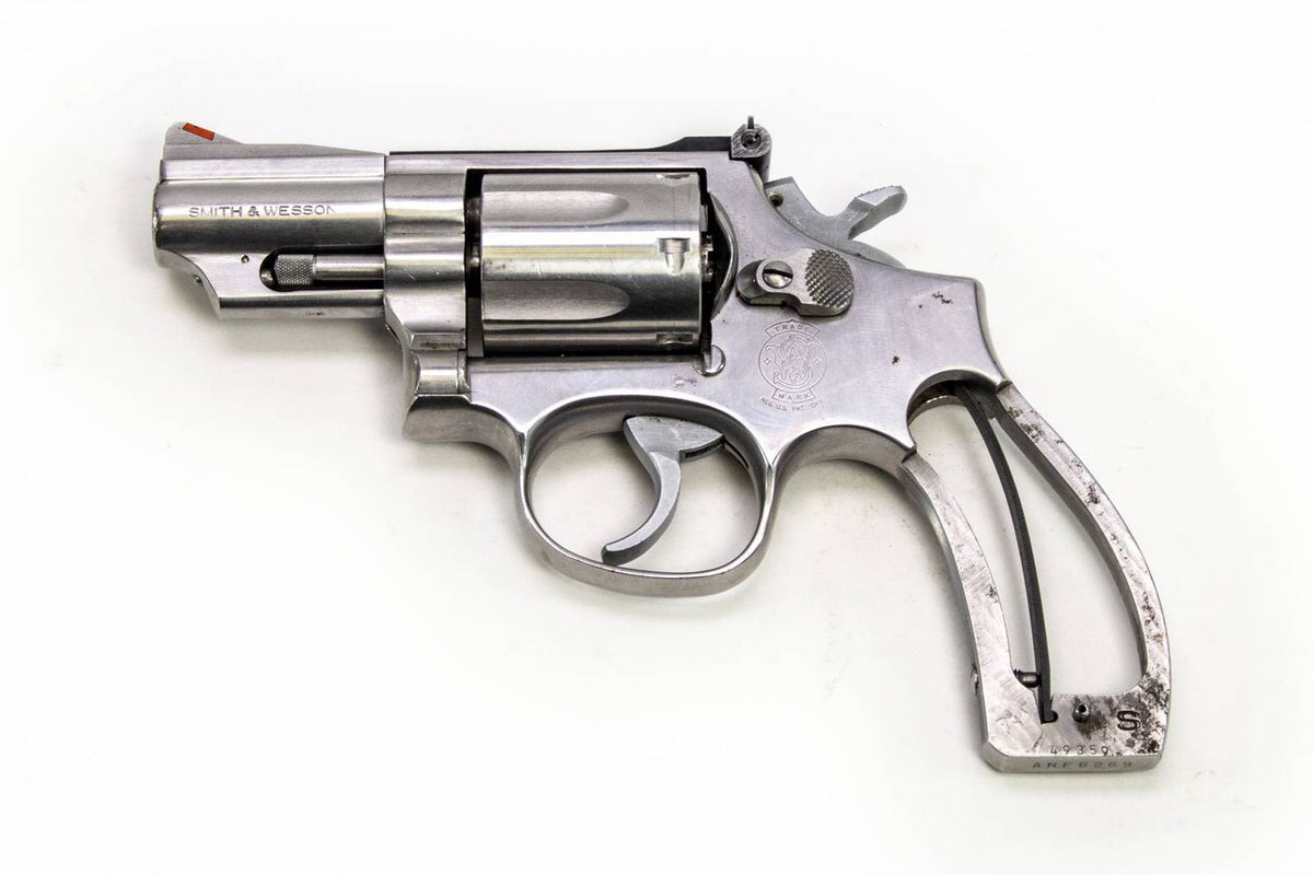 S&W 66-2 357 MAG 2.5 BARREL STAINLESS STEEL -USED