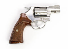 S&W 60 .38 Special 1 7/8' Barrel Stainless Steel Custom Grips Revolver7112
