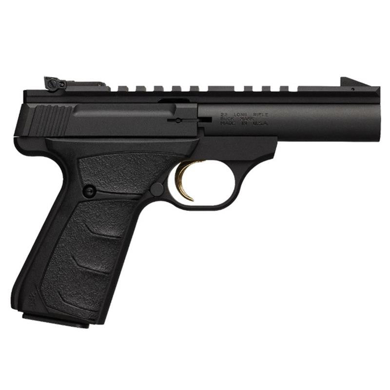 Browning 051538490 Buck Mark Micro Field Target 22 LR 4 10+1 UFX Rubber Overmolded Grip