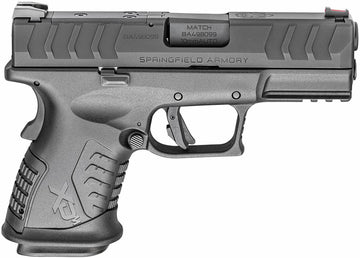 Springfield Armory XDME93810CBHCOSP XD-M Elite Compact OSP 10mm Auto 3.80 11+1 Black Melonite Steel Slide/Barrel with Optic Cut Black Interchangeable Backstrap Grip Includes 2 Mags