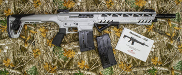Monastor 102, 12ga Battleship Gray Semi Auto Shotgun *BLEM*