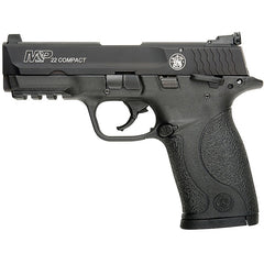 Smith & Wesson 108390 M&P Compact 22 LR 3.60 10+1 Black Black Armornite Aluminum Black Polymer Grip