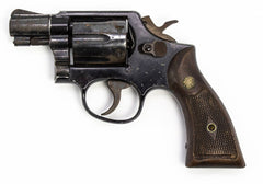 S&W 12-2 AIRWEIGHT .38SPL 2" BARREL FIXED SIGHTS SQUARE BUTT BLUE REVOLVER
