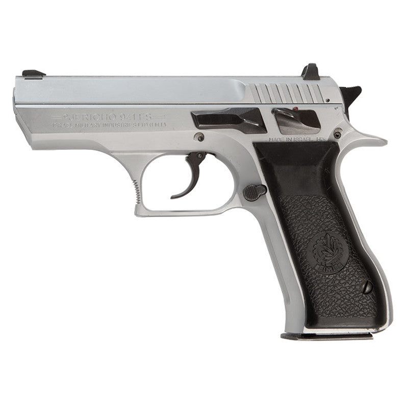 IWI Jericho 941FS  9mm Single/Double Semi-Compact Steel Frame 16rd Brushed Chrome