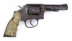 S&W 10-6 Revolver, .38 Special, 4 Heavy Barrel, Fixed Sights, Blued7152