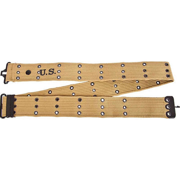 U.S. Repro WWII M36 Khaki Pistol Belt - New