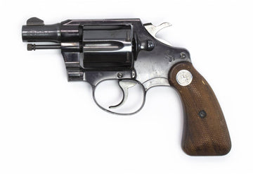 COLT COBRA 1ST MODEL 38 SPECIAL 2 BARREL BLUED REVOLVER-USED2927