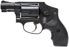 Smith & Wesson 150544 Model 442 38 S&W Spl +P 5rd 1.88 Black Stainless Steel Barrel, Black Caron Steel Cylinder, Black Aluminum Frame with Black Polymer Grip & No Internal Lock