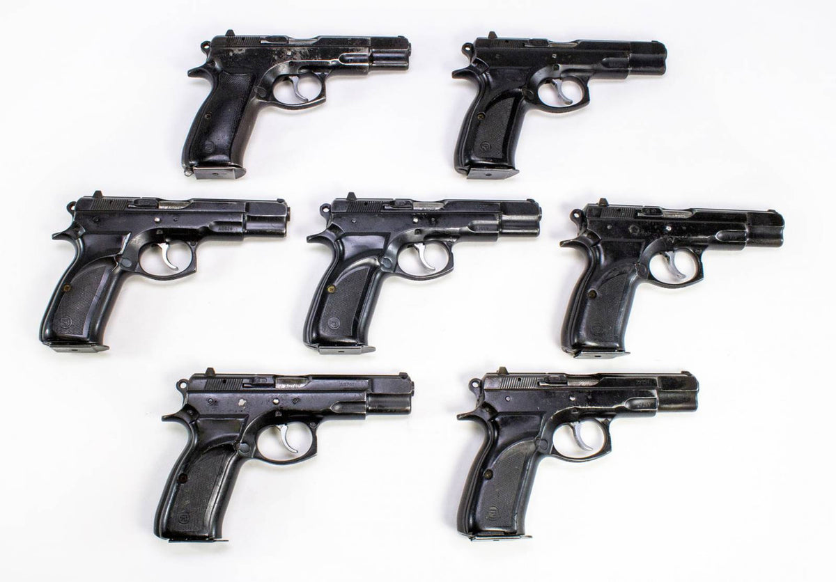 Czech CZ75B 9mm 4.6 Barrel Pistol - Good Condition