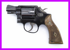 S&W 12-2 AIRWEIGHT 38 SPECIAL 2 BARREL FIXED SIGHTS SQUARE BUTT BLUED