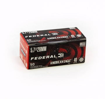 Federal AE5728A American Eagle  5.7x28mm 40 gr Full Metal Jacket (FMJ) 50 Bx/ 10 Cs